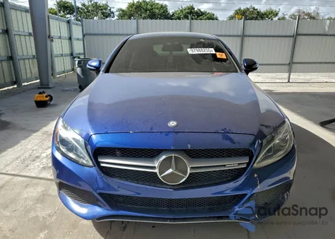 2017 Mercedes-Benz C 300 4Matic from USA, damaged, VIN WDDWJ4KB0HF361644